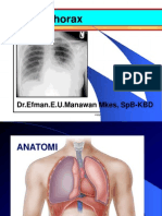 Thorax Trauma Thorax: DR - Efman.E.U.Manawan Mkes, SPB-KBD