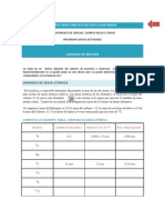 CANTIDAD DE MATERIA Mol Avogadro