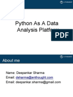 Data Analysis With Python