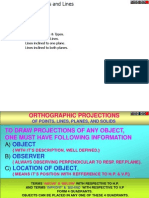 Lines - Objective & Types. Simple Cases of Lines. Lines Inclined To One Plane. Lines Inclined To Both Planes