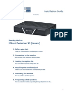 IDirect Evolution X1 Installation Guide