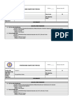 Position and Competency Profile: Teacher I