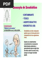 Definicion de Xenobioticos PDF