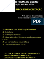 Slides - Leitura Dinâmica e Memorização