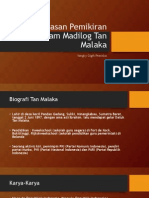 Pembebasan Pemikiran Dalam Madilog Tan Malaka