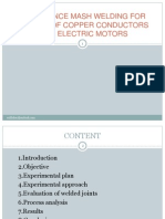 Resistance Mash Welding For Joining of Copper Conductors2