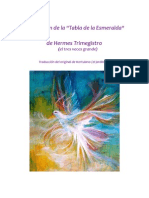 Tabla Esmeralda de Hermes Trismegisto PDF