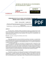 Performance Evaluation and Optimization of Air Preheater in Thermal Power Plant