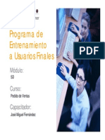 Presentacion SD - Pedido de Ventas PDF