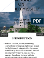 Seminar On GUIDED MISSILE