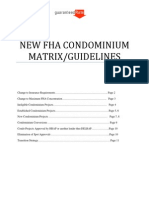 New FHA Condominium Matrix Version 2