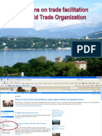 Trade Facilitation and WTO