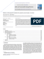 Battery-Ultracapacitor Hybrids For Pulsed Current Loads A Review PDF