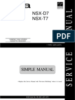 Service Manual Aiwa - nsx-d7 - t7