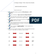 Ejercicios de Genetica Molecular PDF