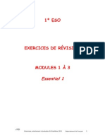 ESSENTIEL 1 - Revision Modules 1-3 PDF