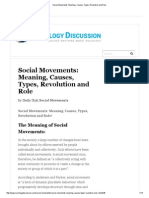 Social Movements