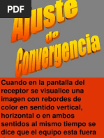 Ajuste de Convergencia