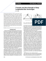 Evaluation of Load Transfer and Strut Strength of Deep Beam