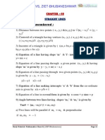 11 Maths Impq 10 Straight Lines Kvs