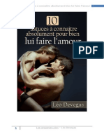 10 Astuces À Connaitre Absolument Bien Lui Faire L'amour