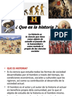 Que Es Historia