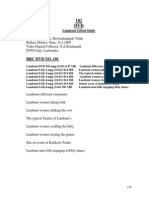 RRC DVD No. 101: Lambani Tribal Study