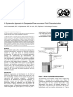 SPE 71546 A Systematic Approach in Deepwater Flow Assurance Fluid Characterization