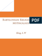 Babylonian Religion and Mythology