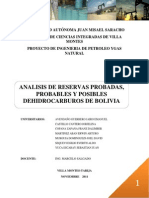 Analisis de Reservas Probadas Ultimo