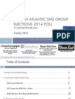 Pan Atlantic Election Poll 10.28.14