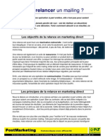 Comment Relancer Une Opération de Mailing PDF