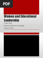 Women and Educational Leadership