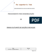 Procedimento para Desmobilização