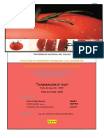 Informe Elaboración de Tuco