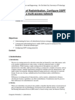 Lab 5: Basics of Redistribution, Configure OSPF On A Multi-Access Network