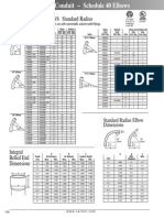 Conduit Elbows Schedule 40 and 80