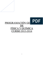 Programaci N General. F Sica y Qu Mica. 2013-14