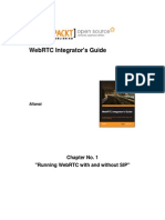 WebRTC Integrator's Guide Sample Chapter