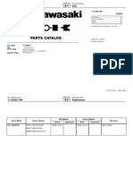 Parts Manual KX250F11