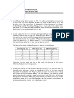 Practice Problems (Pumps Agitation)