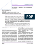 Miscarriages and Congenital Conditions in Offspring of Veterans of The British Nuclear Atmospheric Test Programme