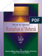 How To Spend Ramadhan (English)