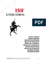 Marsh Unicorn, Manual Del Propietario