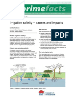 Fact Sheet - Irrigation Salinity