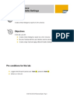 Lab: Web Intelligence: Map Chart & Palette Settings: Scenario