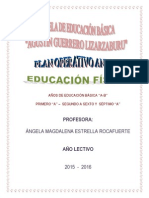 PLAN ANUAL EDUCACIÓN FÍSICA 1° A 7°