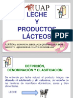 Leche y Lacteos