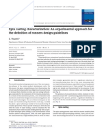 Spin Casting Characterization Design For Runner Design