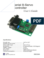 Serial 8-Servo Controller: User's Guide